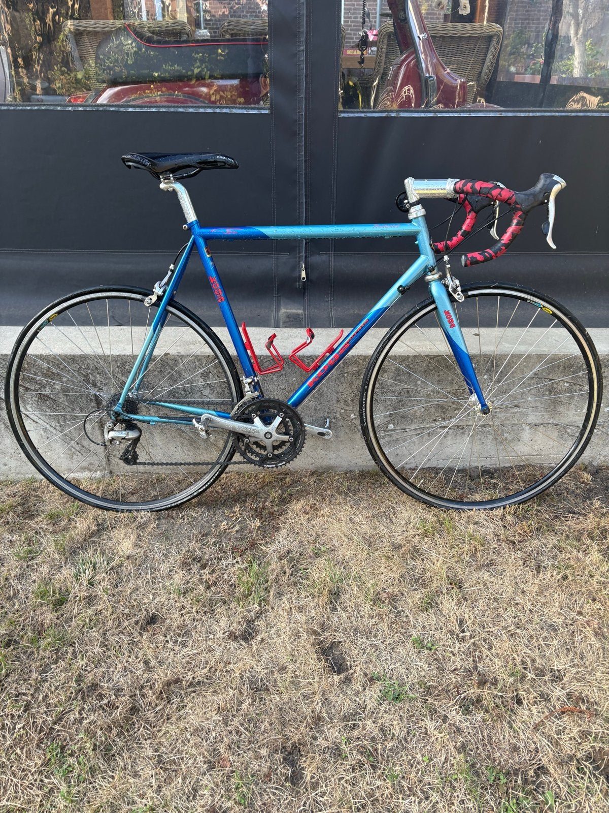 Mooie blauwe wielrenfiets - Klaar voor de weg!, Fietsen en Brommers, Overige merken, 28 inch, Gebruikt, Aluminium