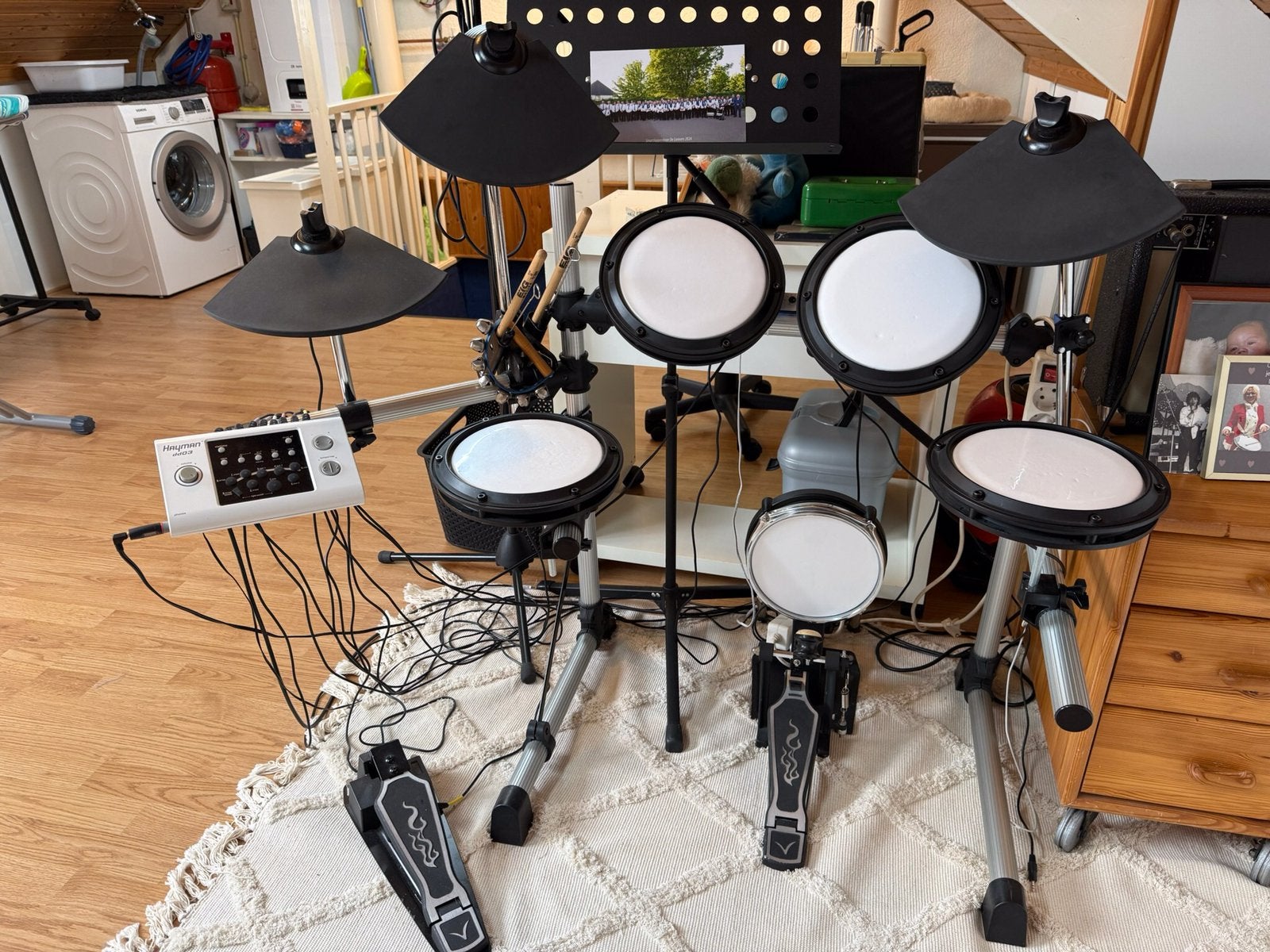 Hayman DD3 electronisch drumstel., Ophalen, Zo goed als nieuw, Overige merken, Elektronisch