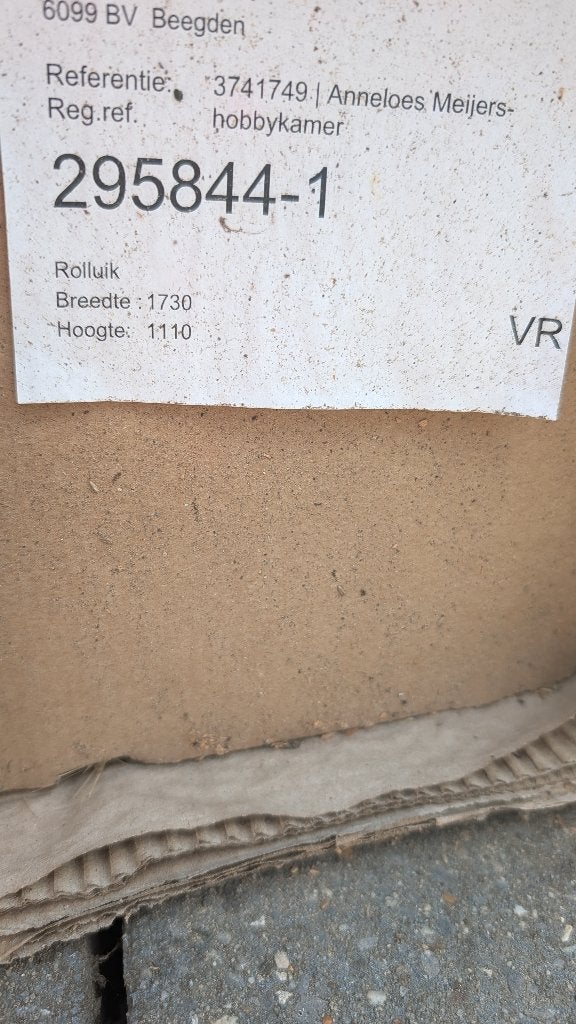 Rolluik Degalux, B1730, H1170, antraciet, Ophalen, 100 tot 150 cm, Nieuw, Elektrische bediening