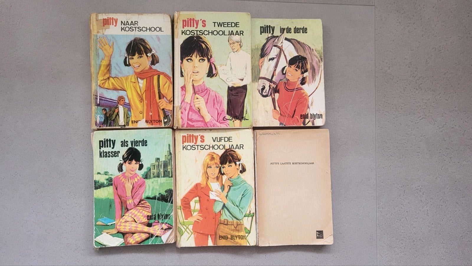 Pitty-boeken van Enid Blyton - 6 delen, Ophalen of Verzenden, Gelezen, Enid Blyton, Fictie algemeen