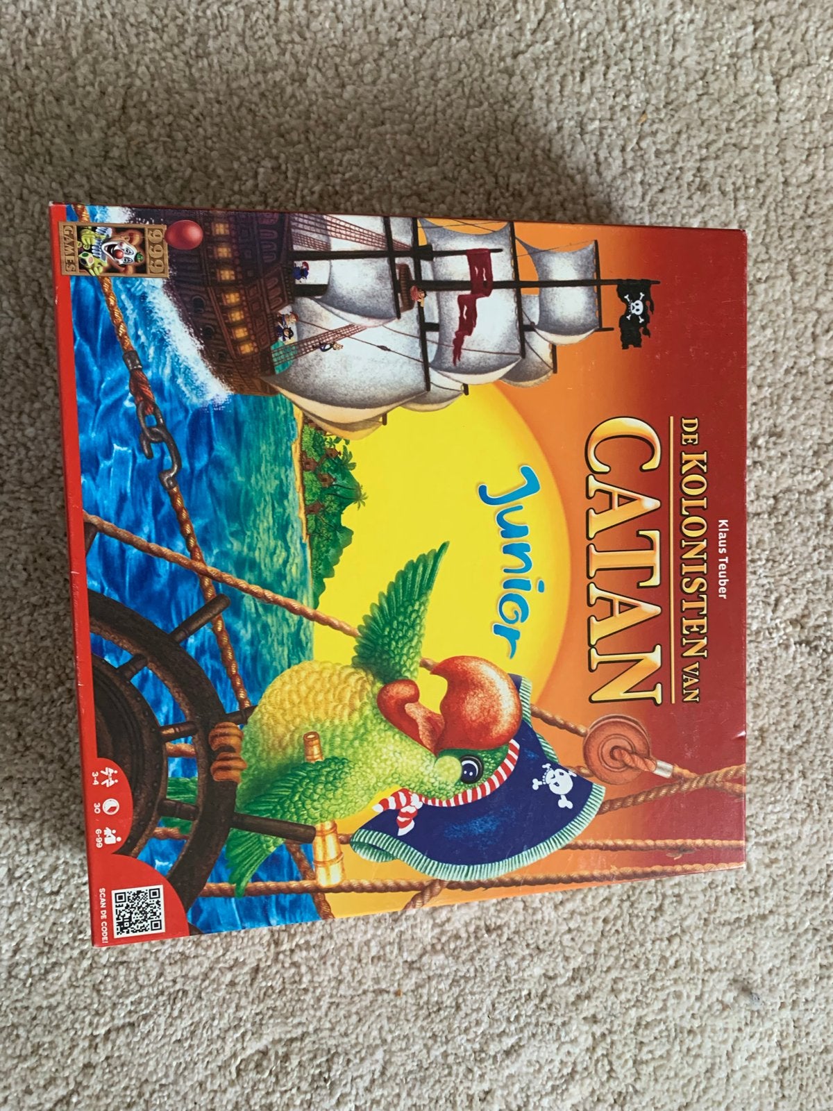 Catan Junior - De Kolonisten van Catan voor kinderen, Drie of vier spelers, Ophalen of Verzenden, Gebruikt