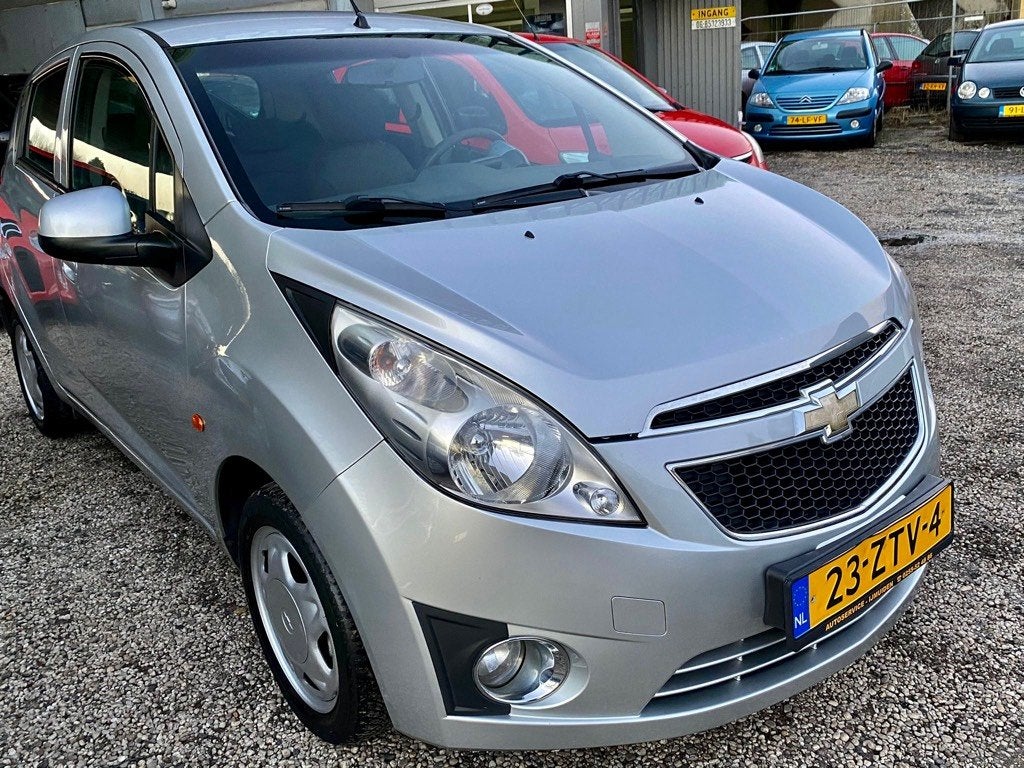 Chevrolet Spark 1.0 16V LS (bj 2010), Auto's, Voorwielaandrijving, Stof, Gebruikt, 4 cilinders