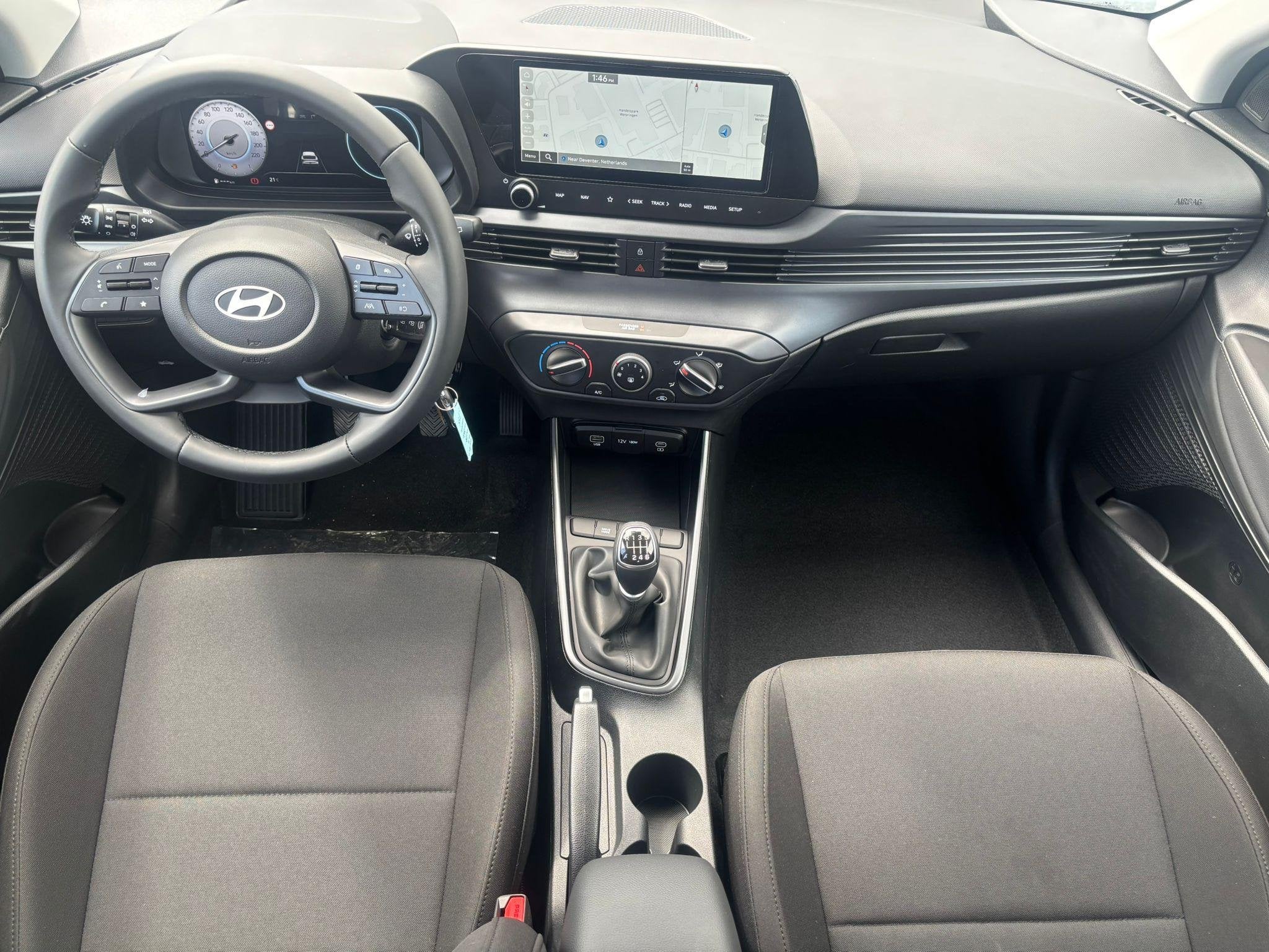 Hyundai i20 1.0 T-GDI Comfort / €4000,- Voordeel / Uit Voo, Auto's, Voorwielaandrijving, Euro 6, 1045 kg, Blauw