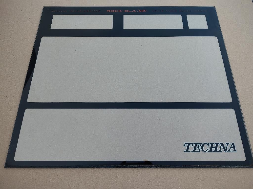 Front Ruit Rock-ola 480/ Techna (1980) jukebox, Ophalen, Gebruikt, 1950 tot 1960, Seeburg