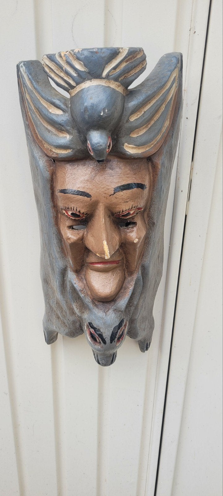 Mexicaans volkskustmasker, Meerkleurig, Overige herkomsten, Ophalen, Hout