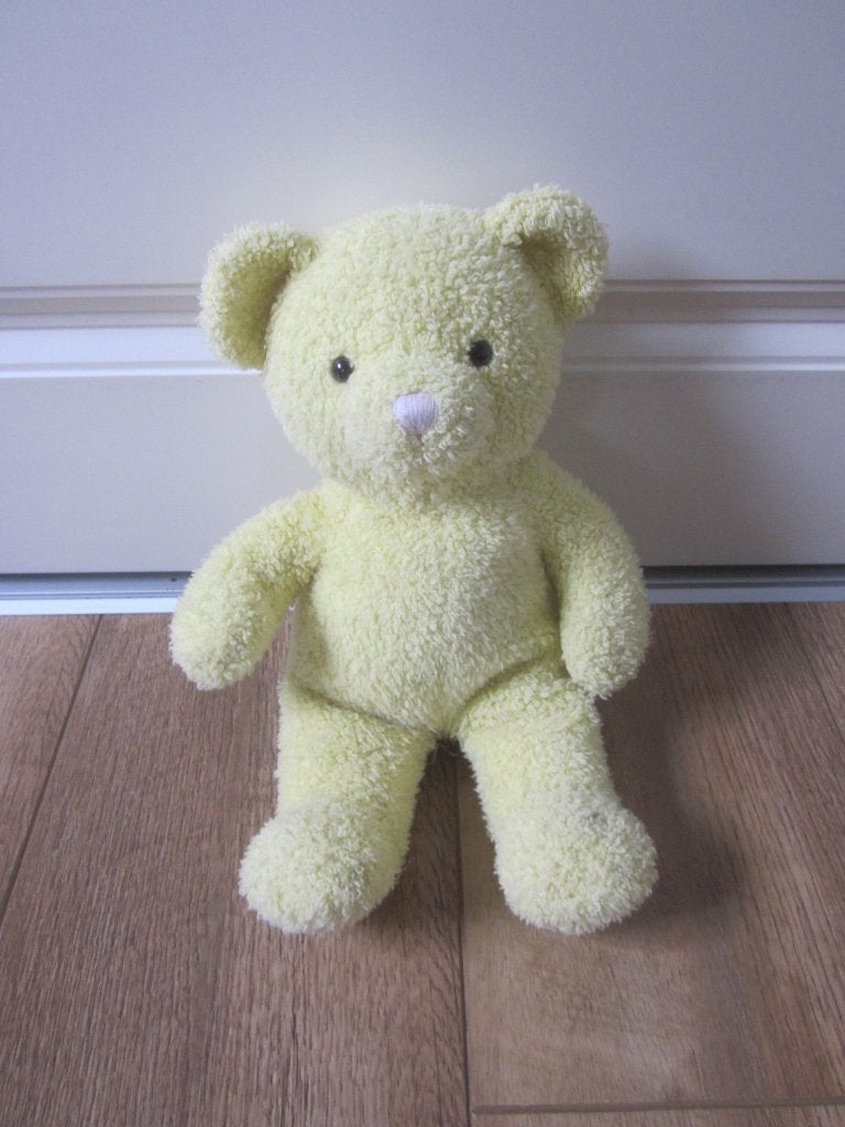 Russ Berrie geel badstof onbespeelde knuffel beer Sprinkles, Kinderen en Baby's, Ophalen of Verzenden, Zo goed als nieuw, Middelgroot (20 tot 80 cm)
