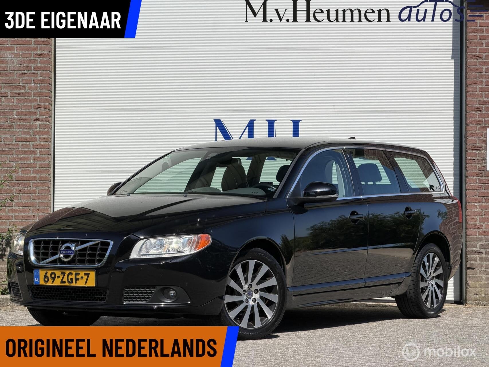 Volvo V70 T4 180PK Limited Edition Leder Xenon ORG NED, Auto's, Voorwielaandrijving, Euro 5, 15 km/l, Zwart