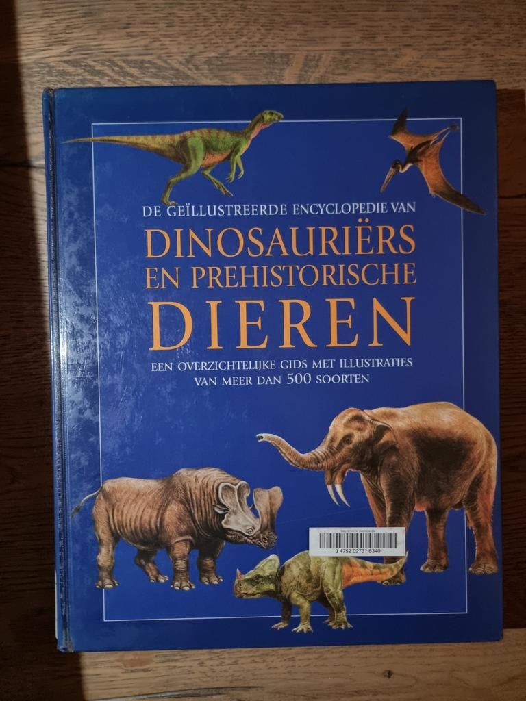 Encyclopedie dinosauriërs en prehistorische dieren, Boeken, Ophalen of Verzenden, Gelezen, Overige diersoorten