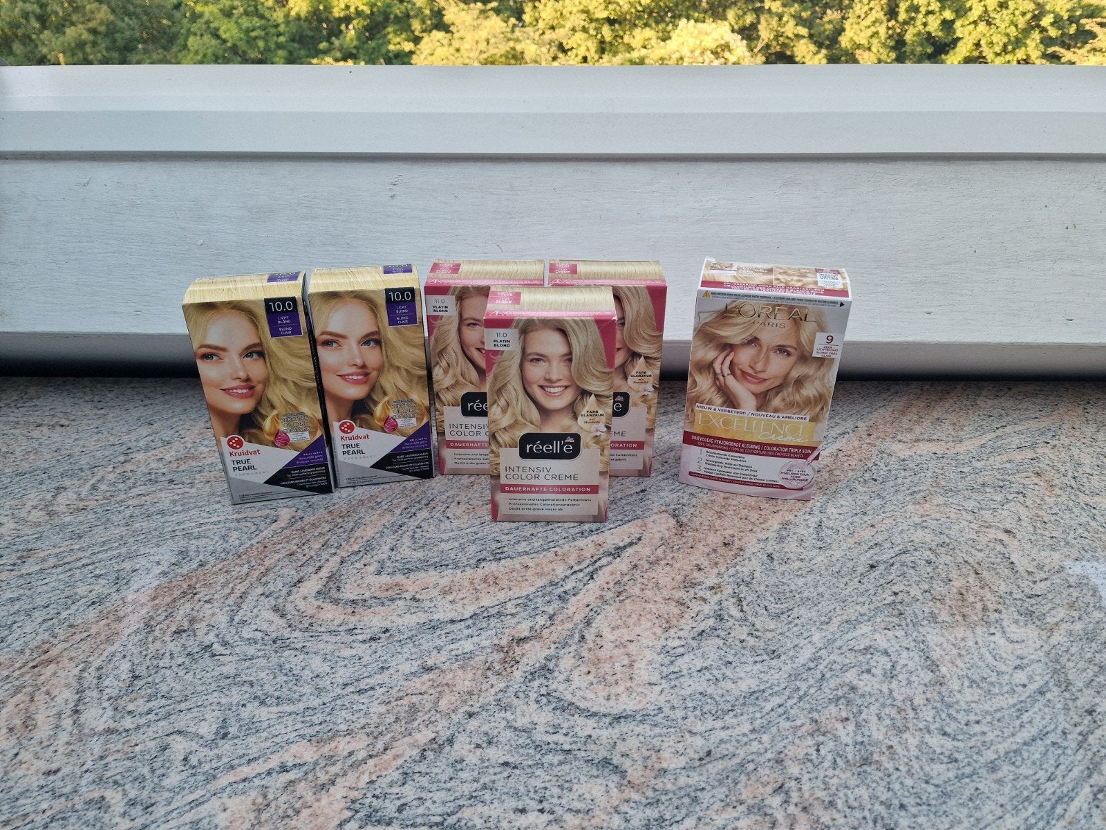 Blond Haarverf L'Oreal, réell'e en kruidvat, Ophalen of Verzenden, Nieuw, Overige typen