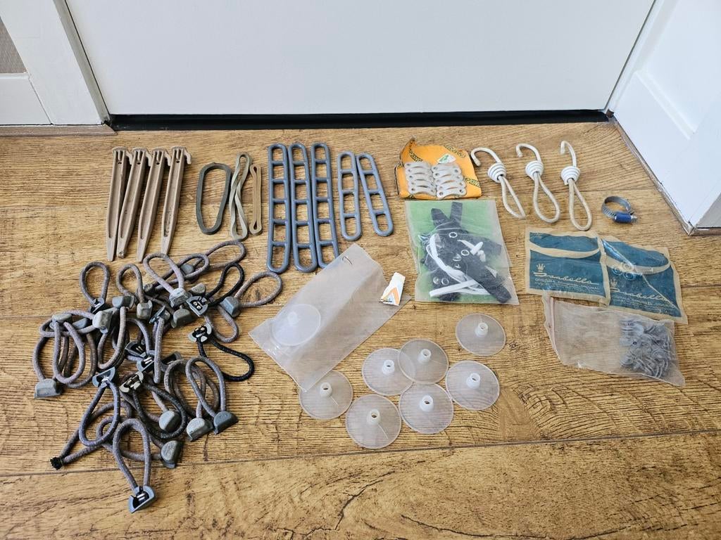 Kampeerspullen accessoires, Caravans en Kamperen, Camper-accessoires, Ophalen of Verzenden, Gebruikt