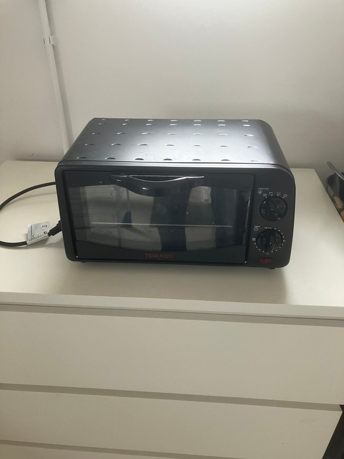Te koop klein oventje., Ophalen, Minder dan 45 cm, Gebruikt, Vrijstaand