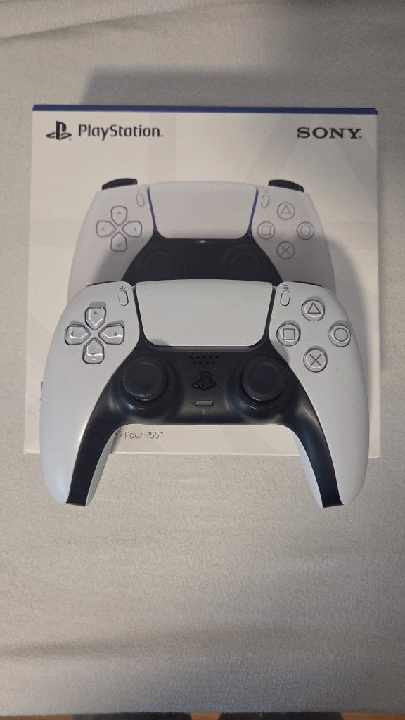 Sony PS5 Dualsense Controller Wit ZGAN, PlayStation 5, Ophalen of Verzenden, Zo goed als nieuw, Controller