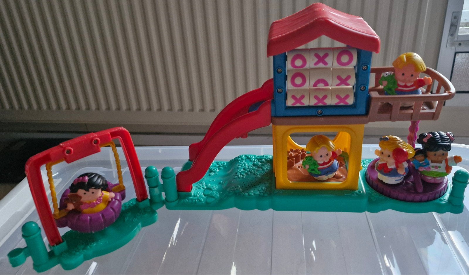 Fisher-Price Little People Speeltuin met Figuren, Ophalen, Zo goed als nieuw, Jongen of Meisje