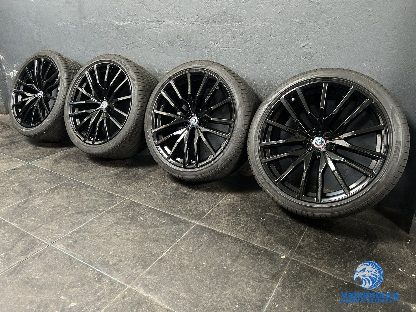 7mm! Originele BMW X5 X6 G05 G06 Style 742M 22 inch zwart br