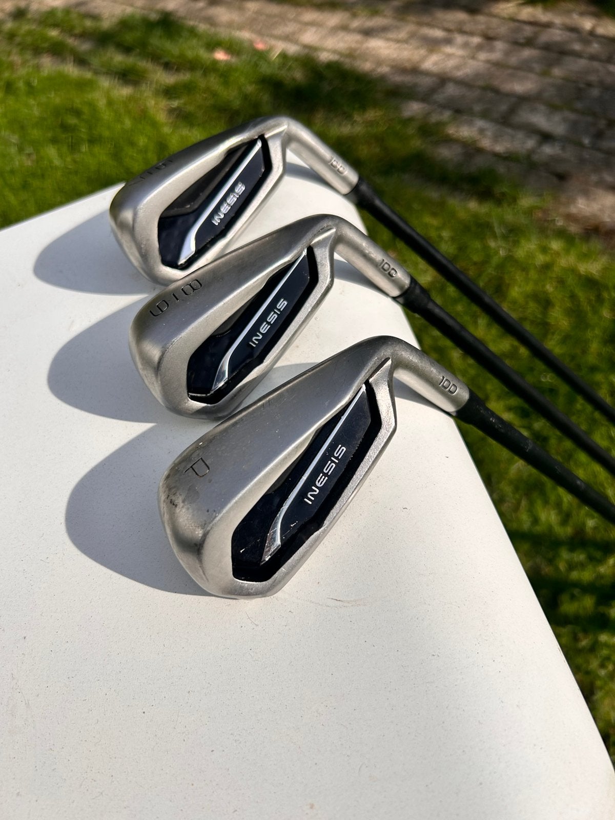 Foto 4 van Set van 3 inesis golfclubs IJzer 6/7, IJzer 8/9 en 'P'