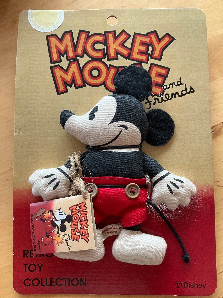 Mickey Mouse retro kopie jaren 30, met Mickey Mouse koekblik, Ophalen of Verzenden, Mickey Mouse, Nieuw, Overige typen