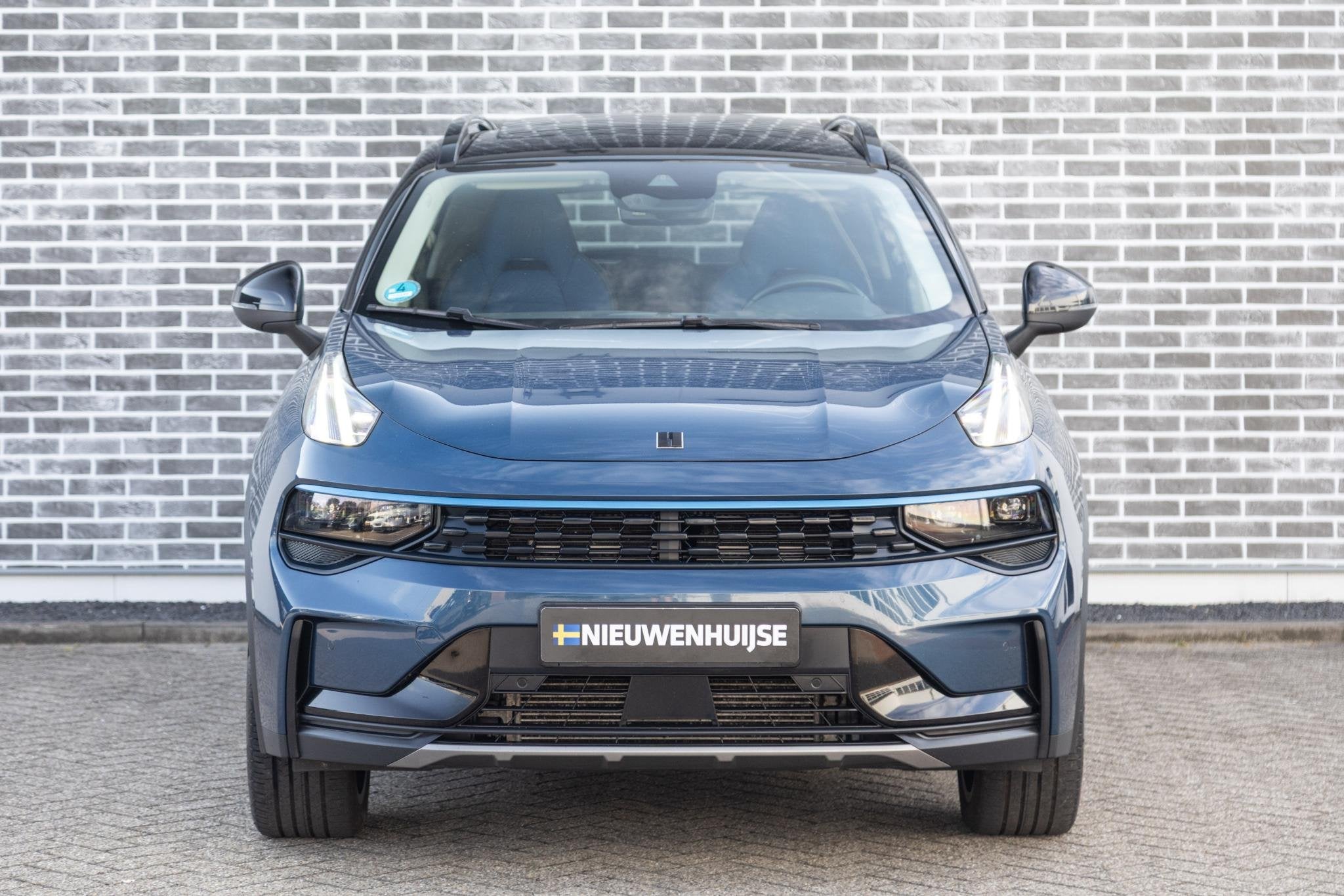 Lynk & Co 01 Plug-in Hybrid | Panoramadak | 360 Graden Camer, Auto's, Stof, Blauw, 120 €/maand, Bedrijf