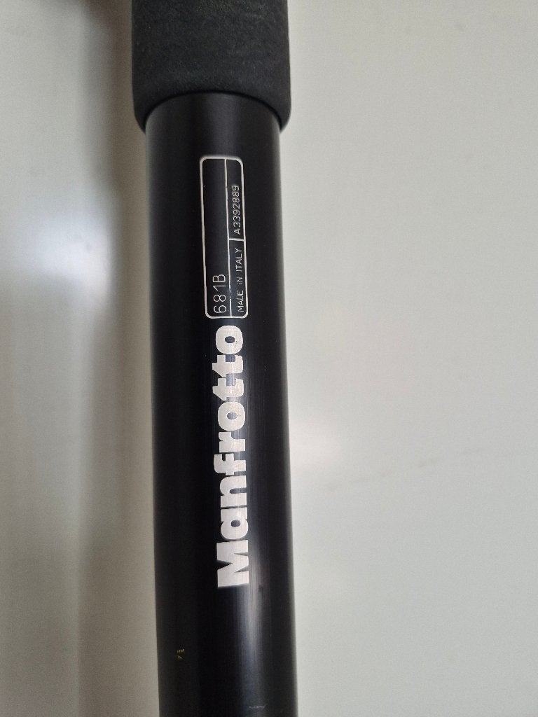Manfrotto 681B Monopod / Eenpootstatief (Heavy Duty), Ophalen, Gebruikt, Eenpoot, 150 tot 175 cm