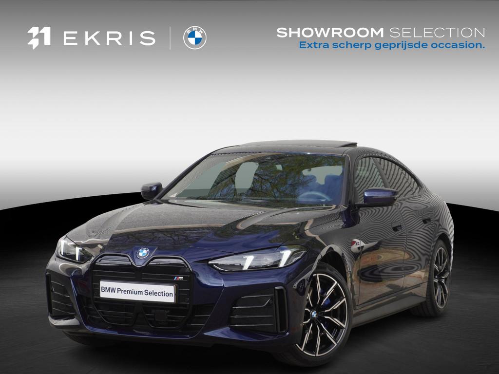 BMW i4 eDrive35 M Sportpakket | Comfort Pack | Stuurwielrand, Zwart, Met garantie (alle), Blauw, 420 min