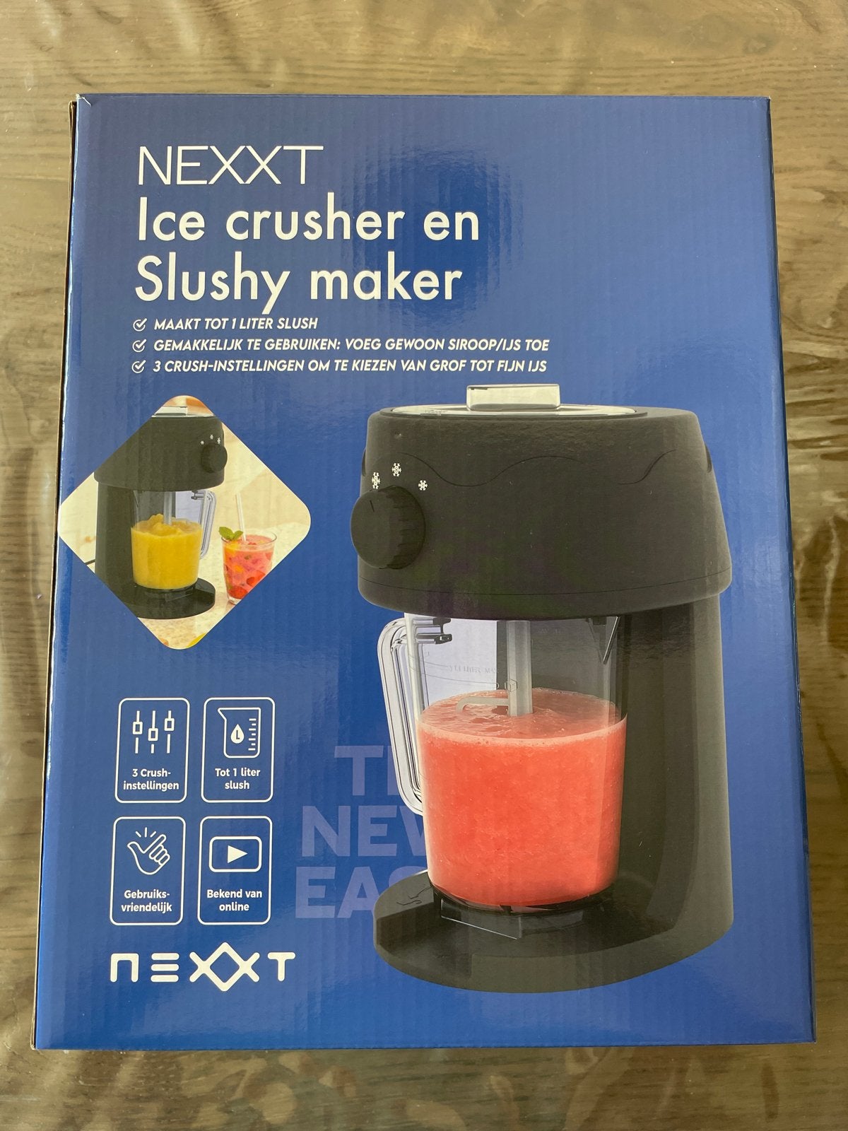 NEXXT IJscrusher en Slushy maker - Nieuw in doos, Ophalen of Verzenden, Nieuw