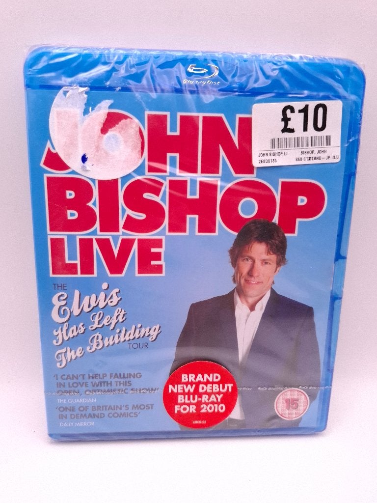 John Bishop -The Elvis has left the building live blu-ray, Engels, Vanaf 16 jaar, Engels, Ophalen of Verzenden