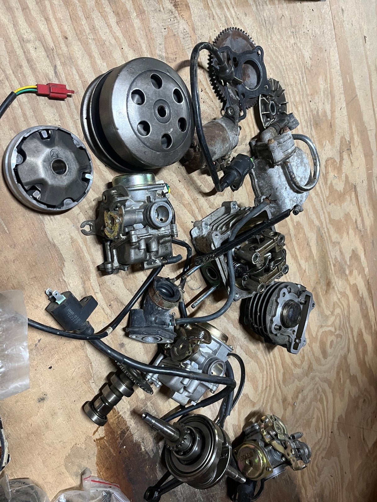 Scooter onderdelen GY6, Ophalen of Verzenden, Gebruikt, Koplamp