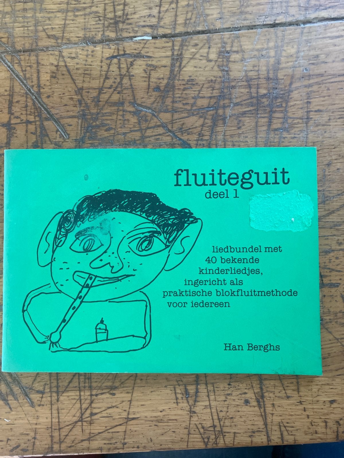 Fluiteguit deel 1 - Blokfluitmethode met kinderliedjes, Muziek en Instrumenten, Ophalen of Verzenden