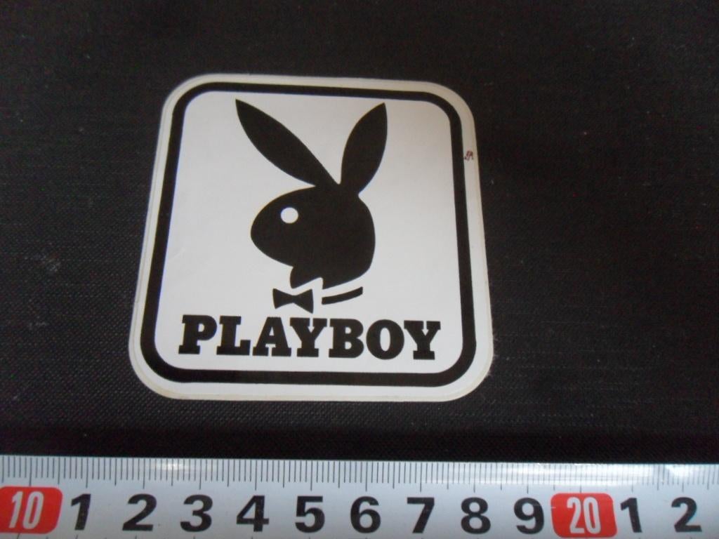 sticker PLAYBOY Bunny logo, Hobby en Vrije tijd, Stickers en Plaatjes, Zo goed als nieuw, Sticker, Ophalen