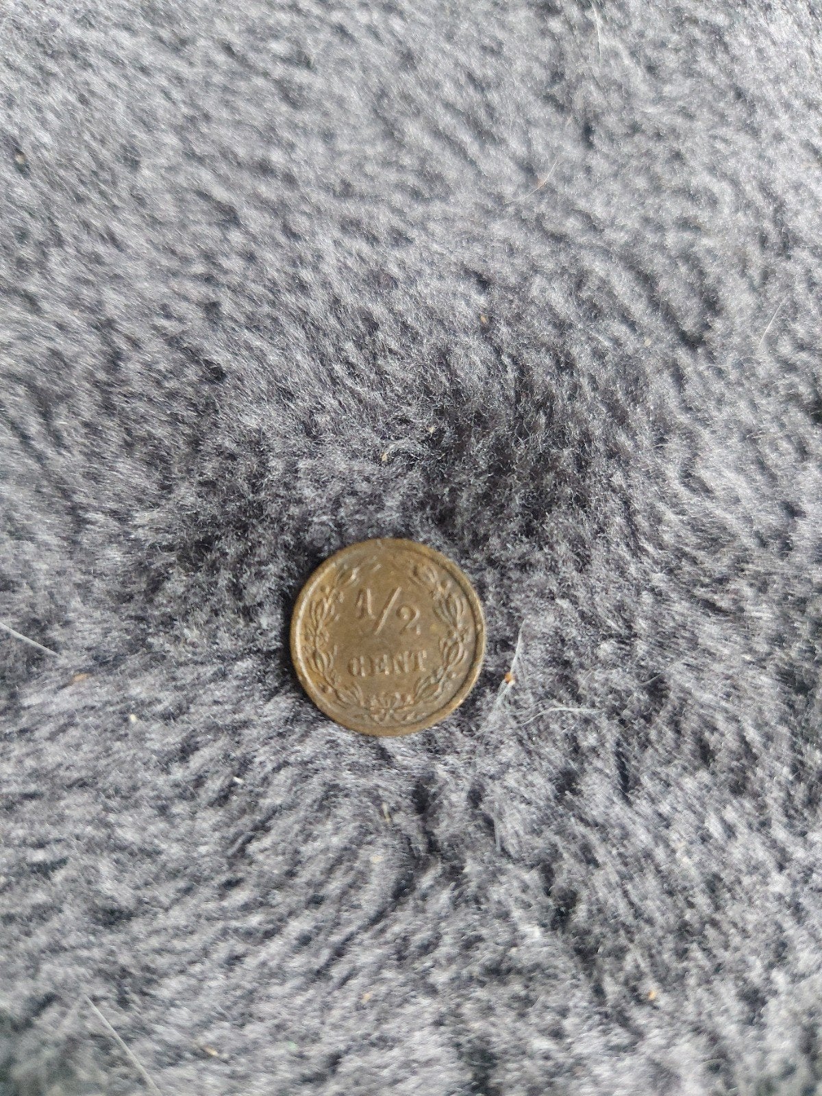 Zeldzame 1/2 Cent Munt uit 1901 - Koningin Wilhelmina, Ophalen of Verzenden, Koningin Wilhelmina, 1 cent, Losse munt