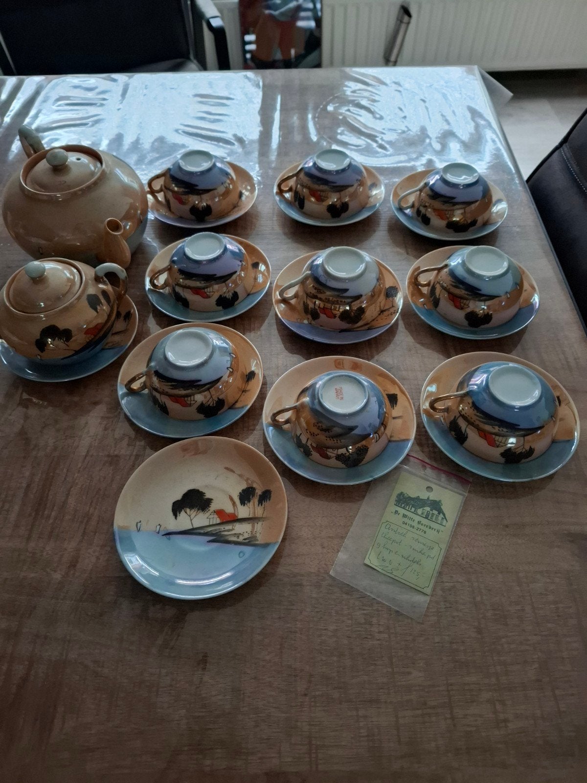 Servies, Ophalen