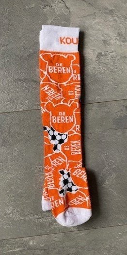 Oranje supporter sokken, one size (qwe), Ophalen of Verzenden, Nieuw, Overige sporten, Overige typen