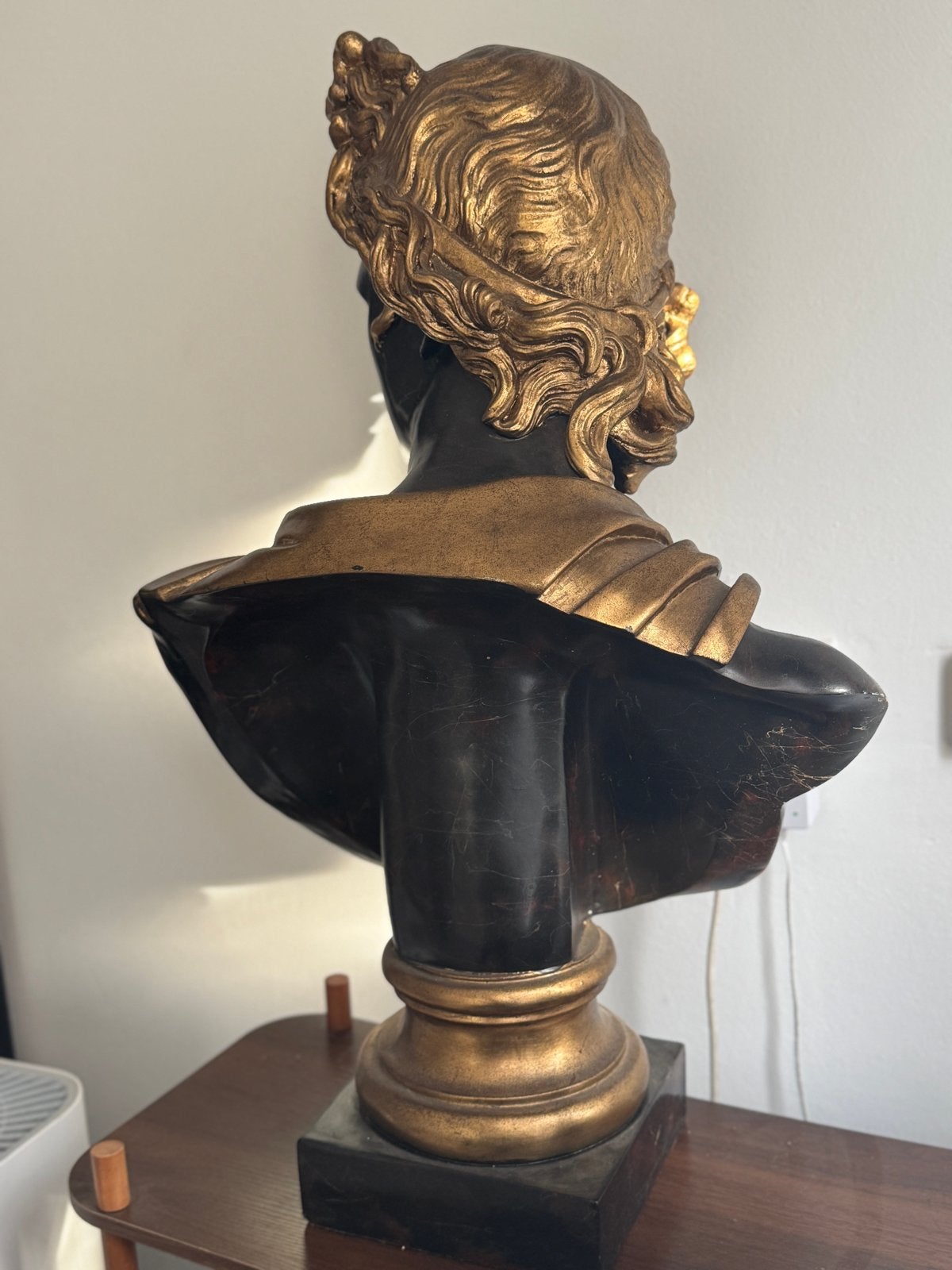 Grote Buste van Apollo Belvedere - Klassieke Decoratie, Ophalen, Buste, 50 - 100 cm, Op sokkel