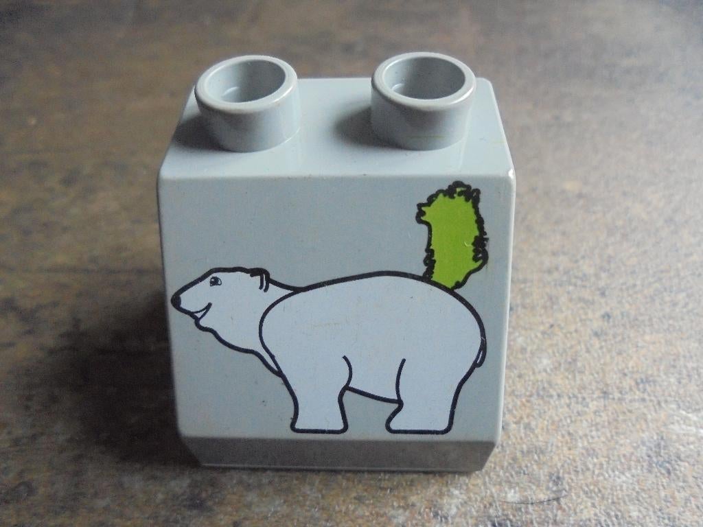 Lego Duplo Brick 2x2x1,5 Slope 45 (zie foto's), Ophalen of Verzenden, Gebruikt, Losse stenen, Duplo
