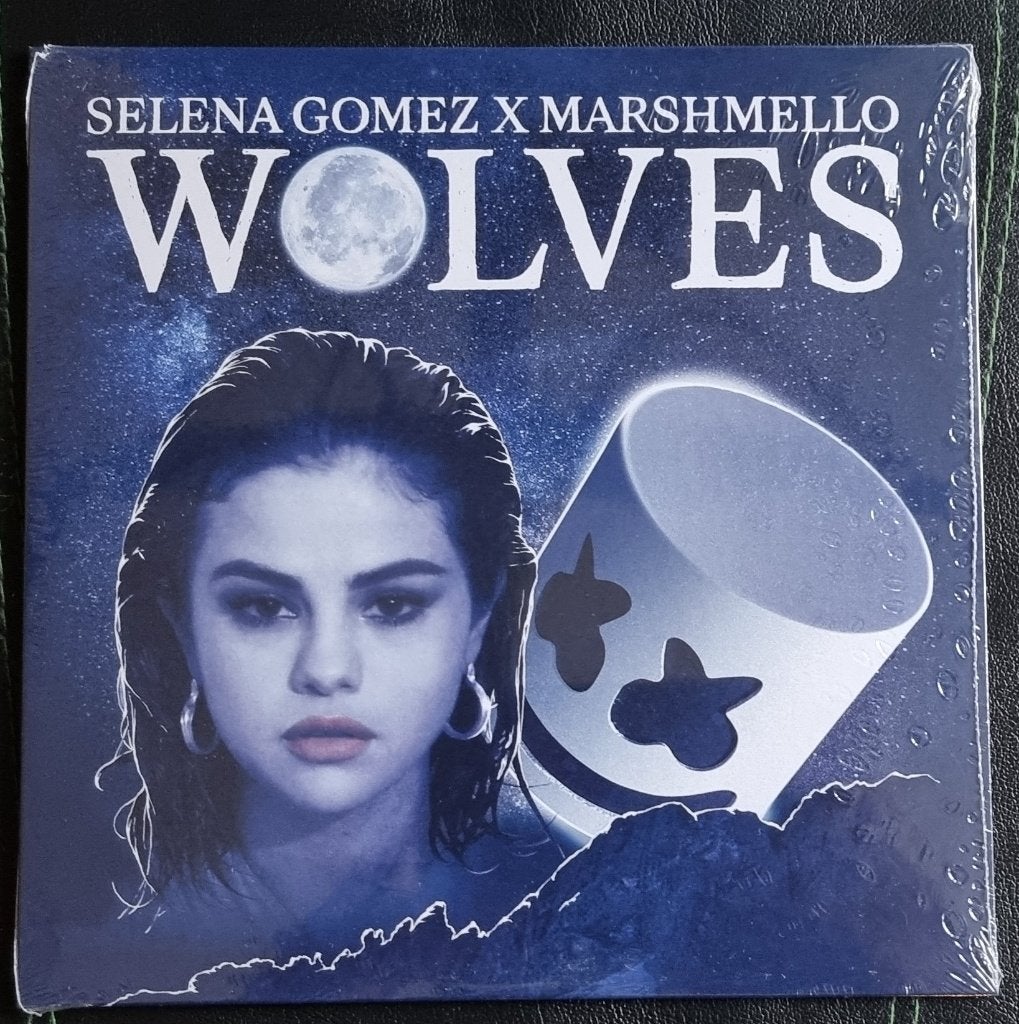 Selena Gomez & Marshmello CLEAR 7" VINYL Wolves, 7 inch, Single, 2020 tot heden, Ophalen of Verzenden