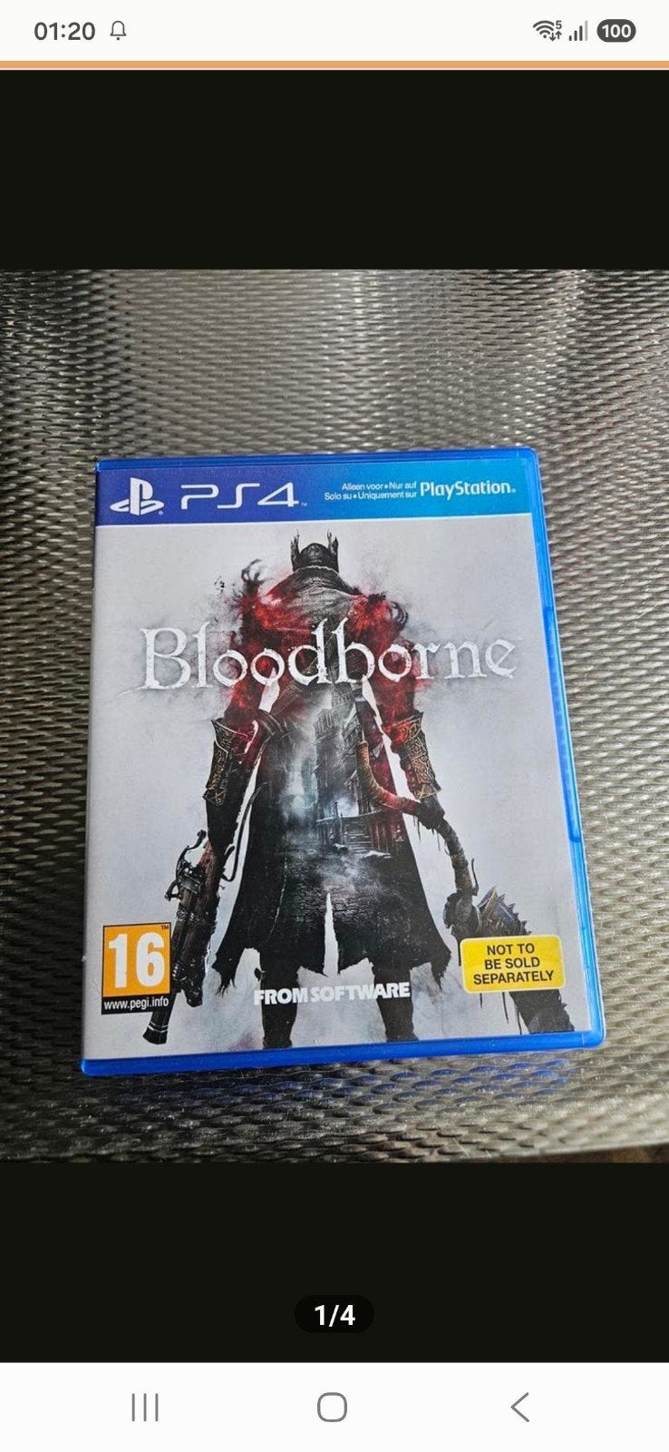 Bloodborne PS4 - Actie RPG van FromSoftware, Spelcomputers en Games, Games | Sony PlayStation 4, Zo goed als nieuw, Role Playing Game (Rpg)