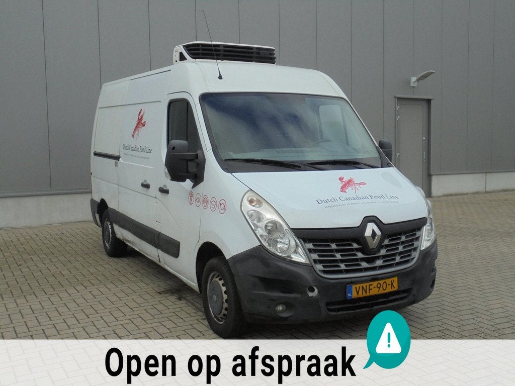 Renault Master T33 2.3 dCi L2H2 Koelbus, Auto's, Euro 5, Gebruikt, Zwart, 4 cilinders