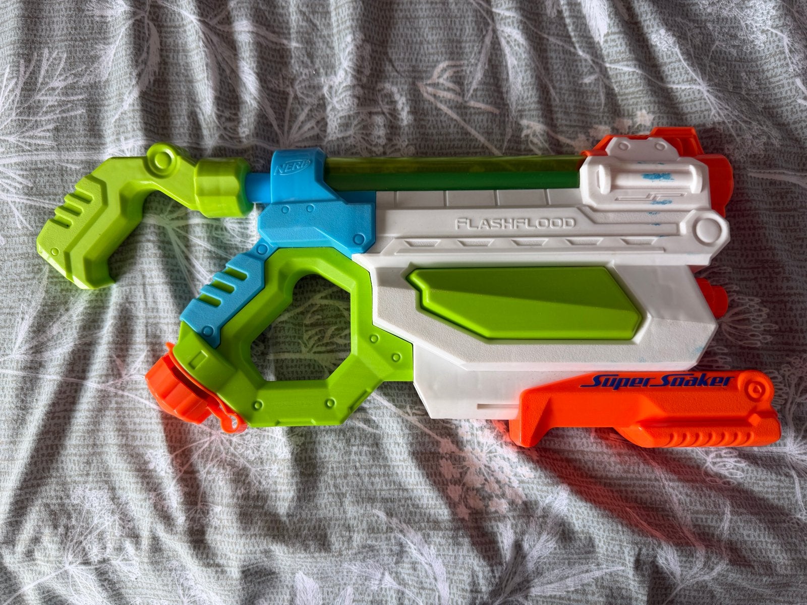 Nerf Super Soaker Flashflood waterpistool, Ophalen of Verzenden, Gebruikt, Jongen of Meisje