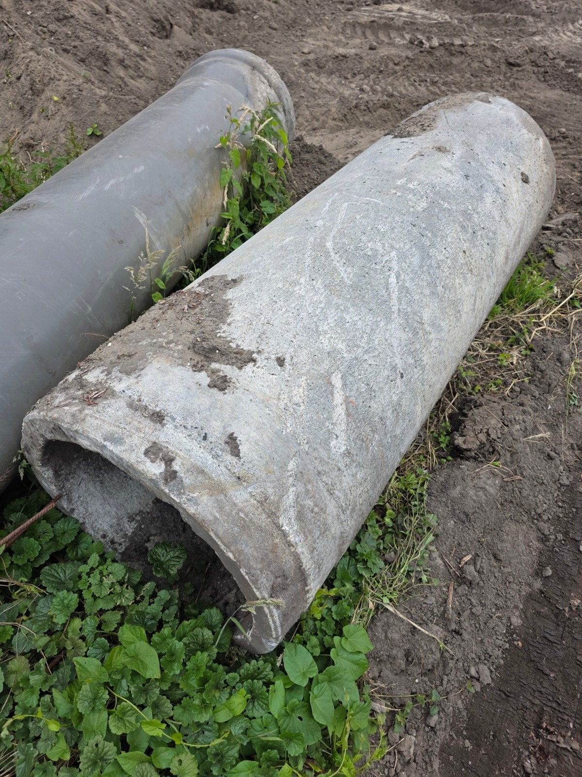 Betonnen duikerbuis L 175 cm doorsnee 64 cm, Ophalen, Gebruikt