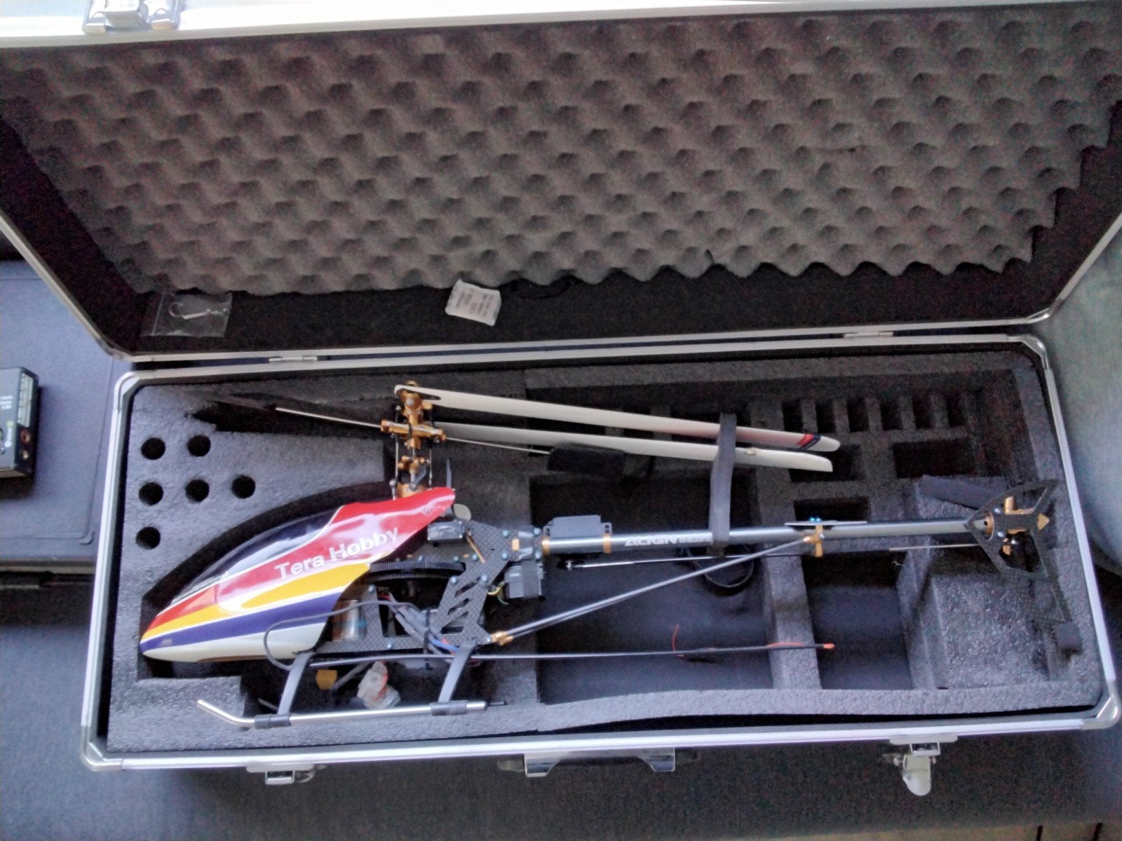 Align T-Rex 450 Series RC Helikopter met accessoires, Ophalen of Verzenden, Gebruikt, Elektro, Helikopter