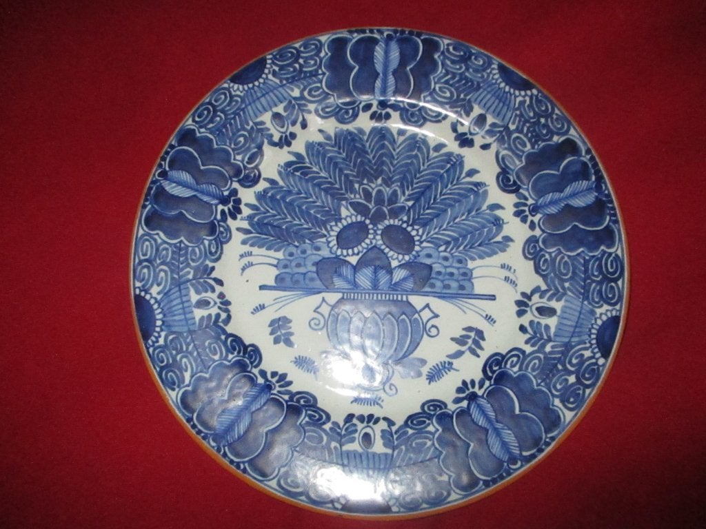 Delfts Blauw - Bordde - Aardewerk., Ophalen of Verzenden