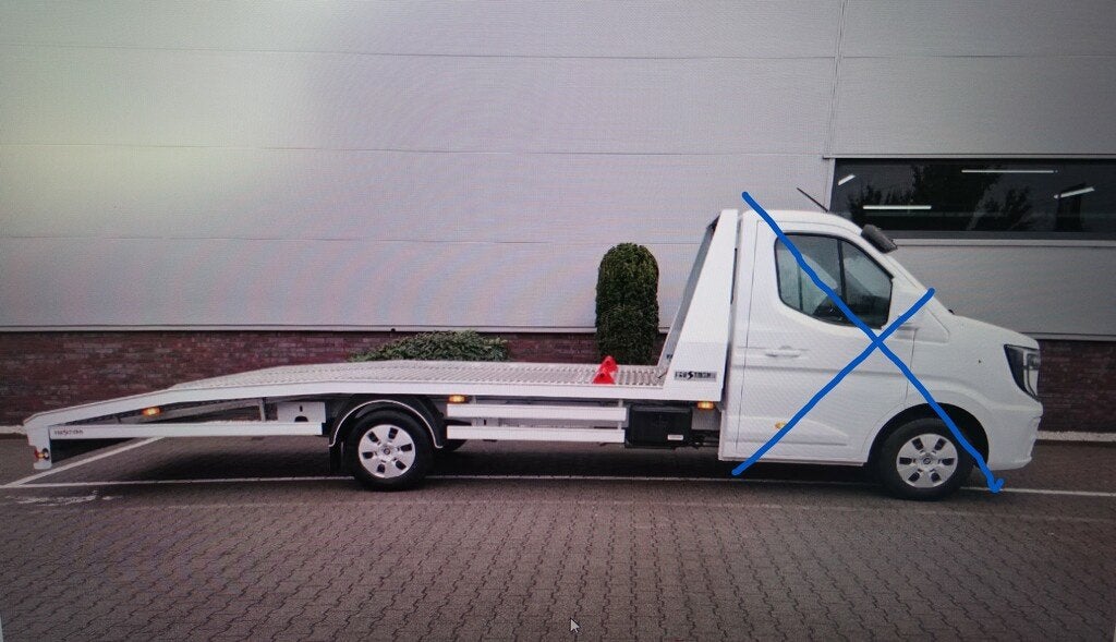 2x Faustmann Oprijbak voor Renault Master, Overige merken, Overige brandstoffen, Bedrijf, Nieuw