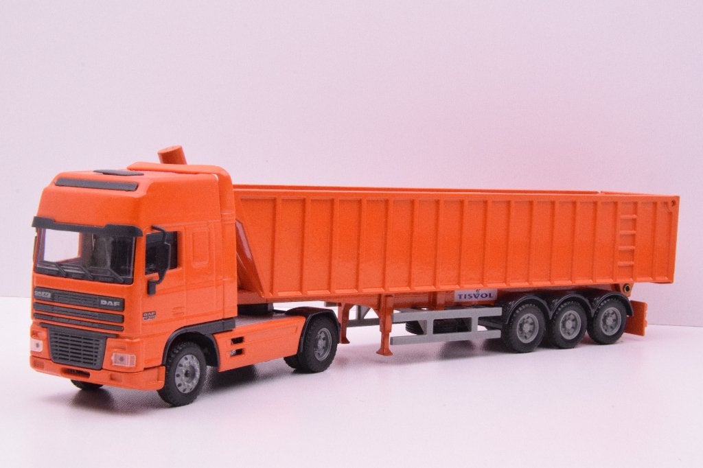 DAF XF  met kieptrailer  '' Joal '', Ophalen of Verzenden, Zo goed als nieuw, Bus of Vrachtwagen, Overige merken