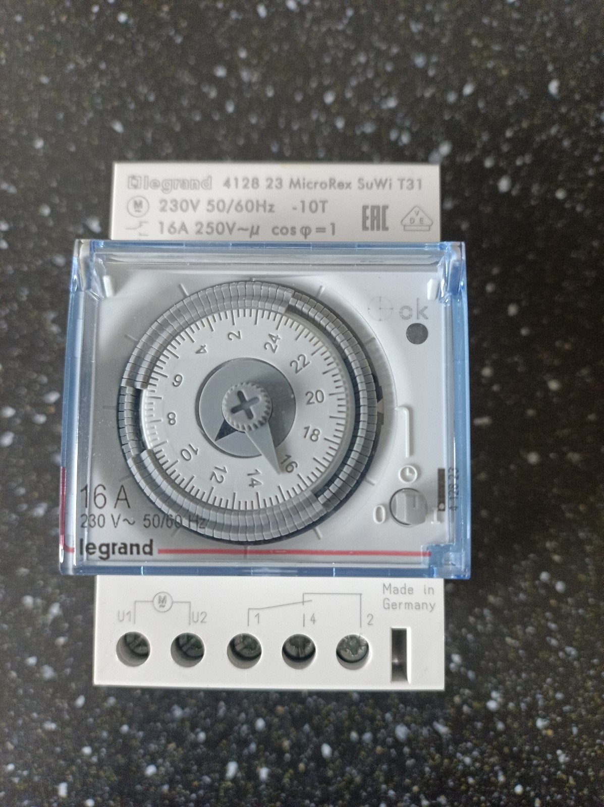 Legrand MicroRex SuWi T31 Tijdschakelaar 16A, Ophalen of Verzenden