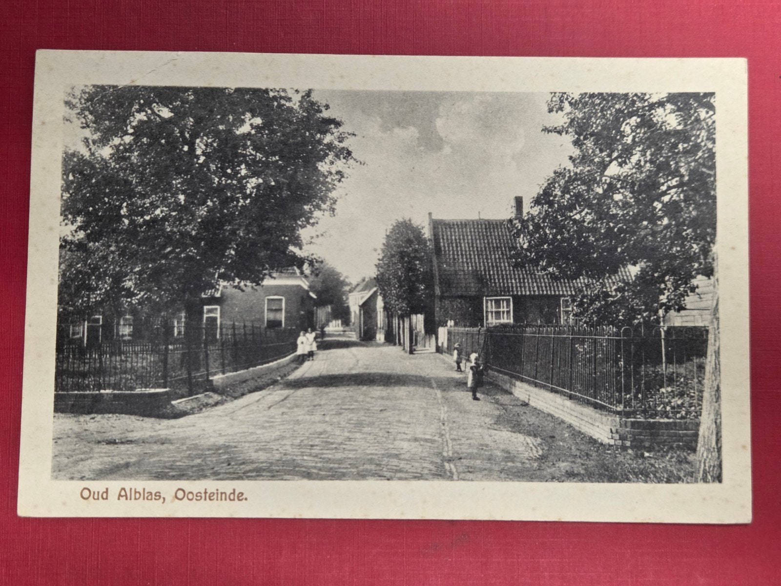 Oud Alblas bij Alblasserdam Oosteinde, Verzamelen, Ophalen of Verzenden, 1940 tot 1960