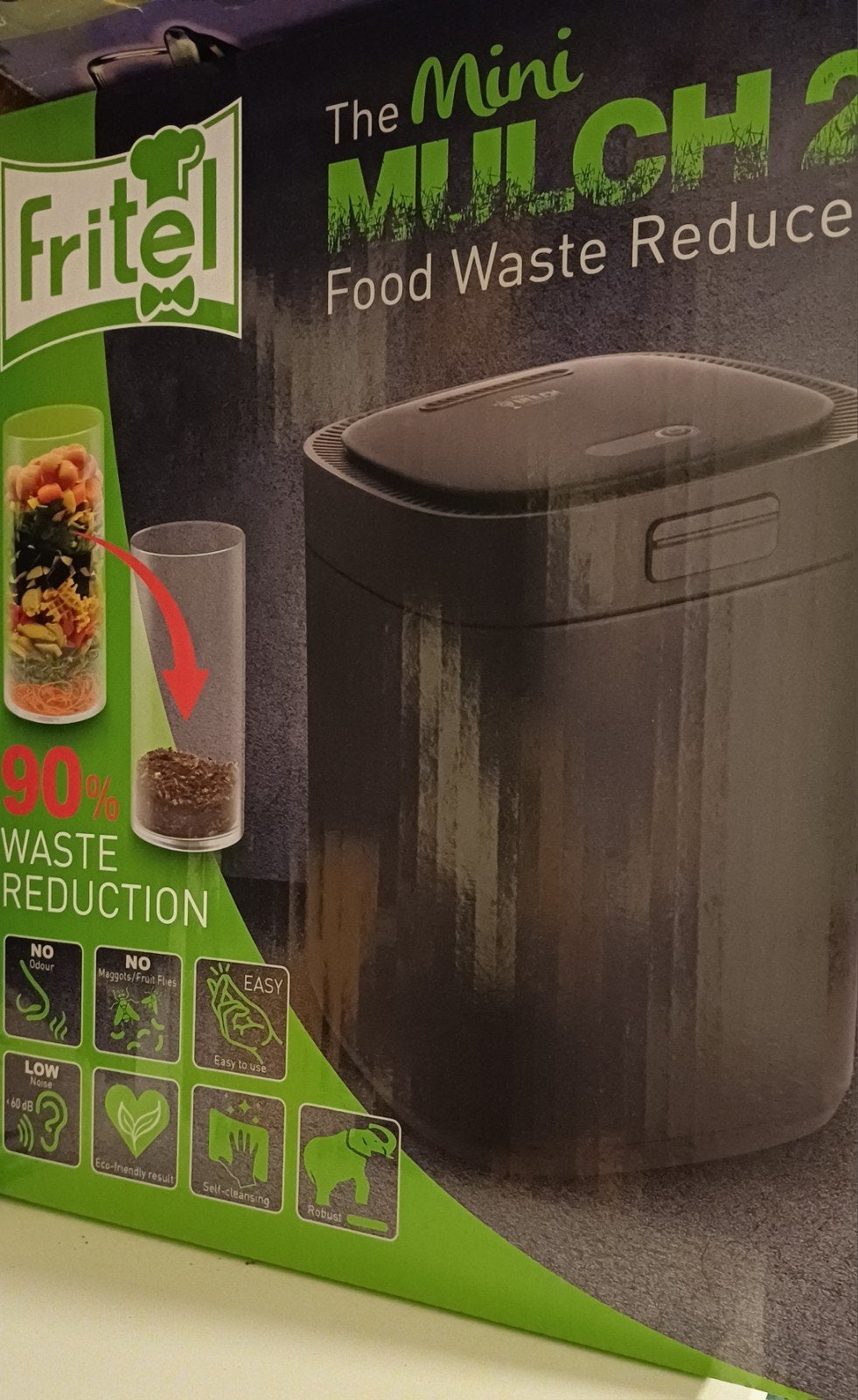 Fritel Mini Mulch 2 Voedselafvalverwerker, Ophalen, Zo goed als nieuw