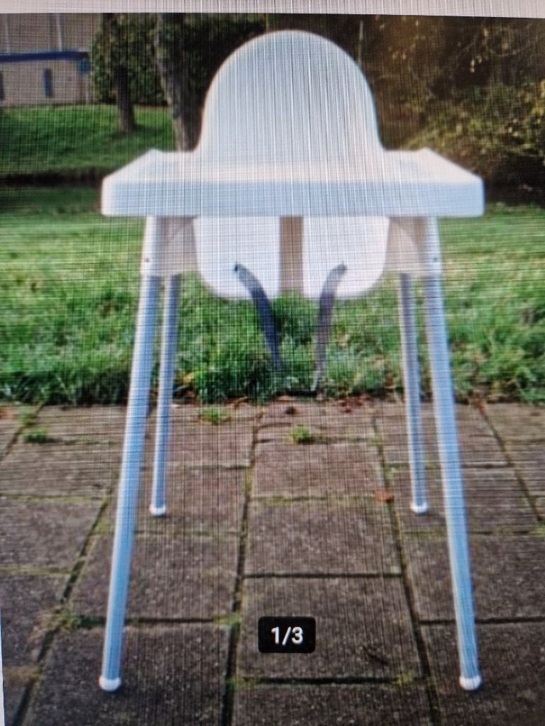 IKEA kinderstoelen wit, Ophalen, Gebruikt, Overige typen
