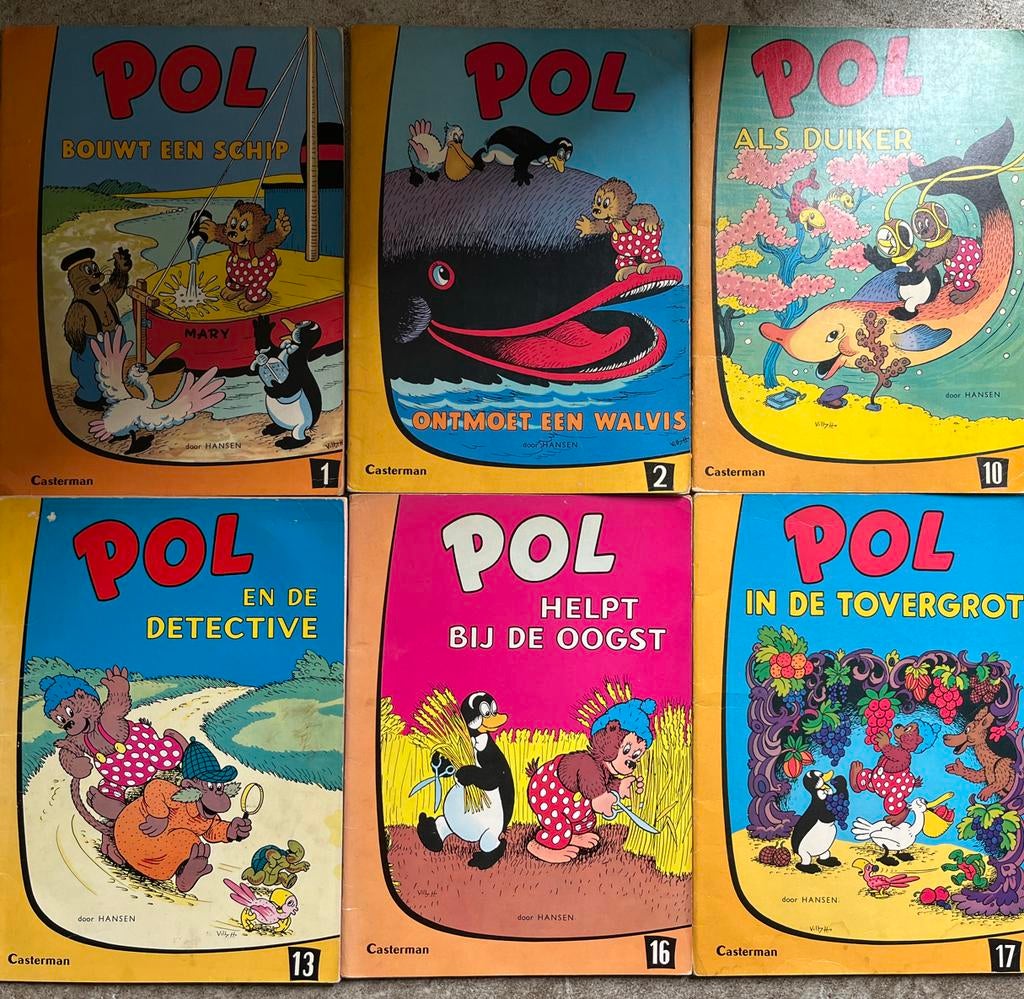 Pol boeken, 6 stuks, Boeken, Ophalen, Gelezen, Fictie algemeen
