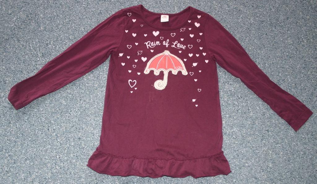 Geweldig nieuw s.Oliver shirt tuniek met paraplu, mt 128, Meisje, Nieuw, Ophalen of Verzenden, Shirt of Longsleeve