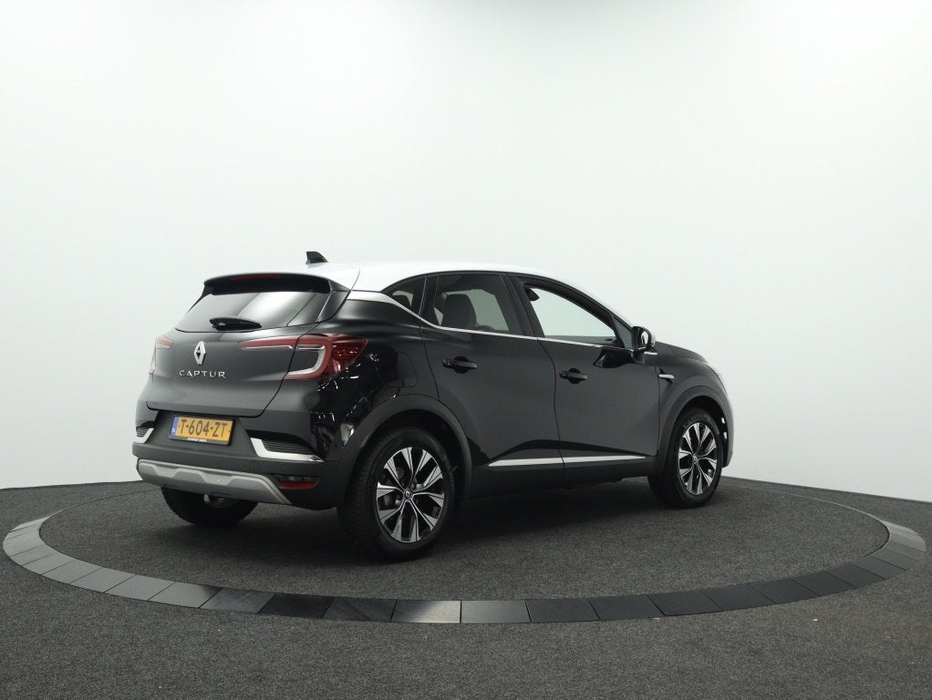 Renault Captur 1.0 TCe 90 techno | Camera | Navigatie | Crui, Auto's, Voorwielaandrijving, Stof, Gebruikt, Zwart