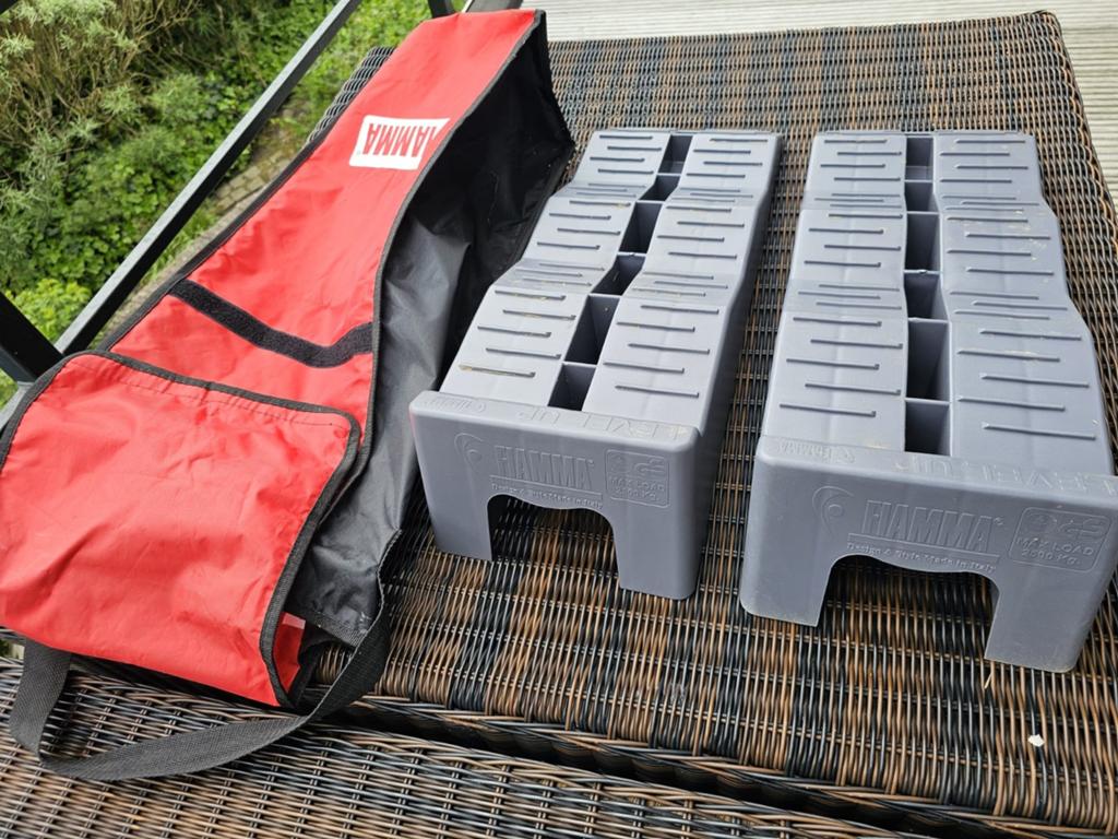 Fiamma Level Up oprijblokken camper/caravan, Ophalen of Verzenden, Zo goed als nieuw